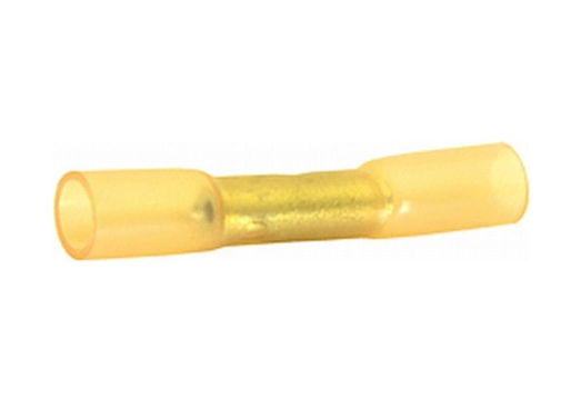 Stoßverbinder gelb mit Schrumpfisolierung VPE 25 Stück